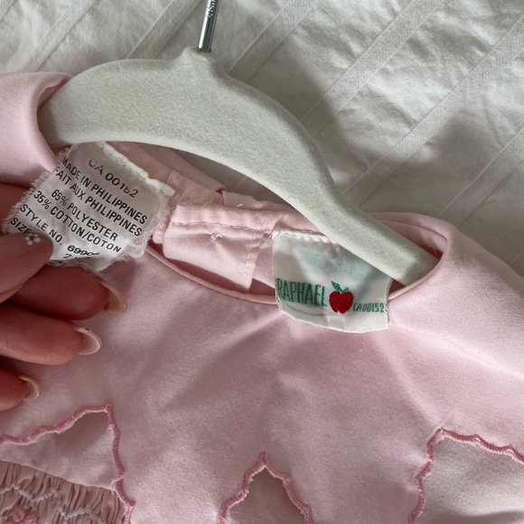 GORGEOUS vintage smocked dress 2T - Picture 6 of 7